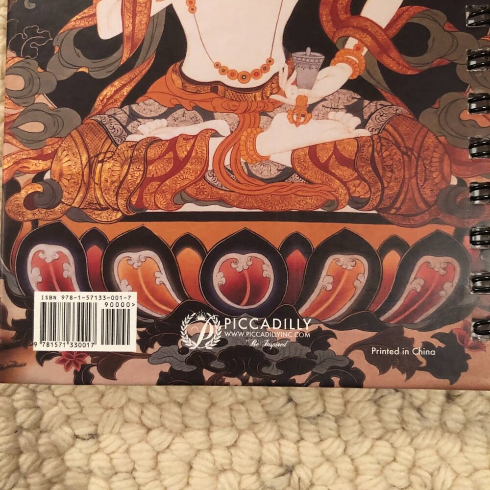 ❤️Buddha Lined Journal - Piccadilly Wire-O Journal - Picture 6 of 8